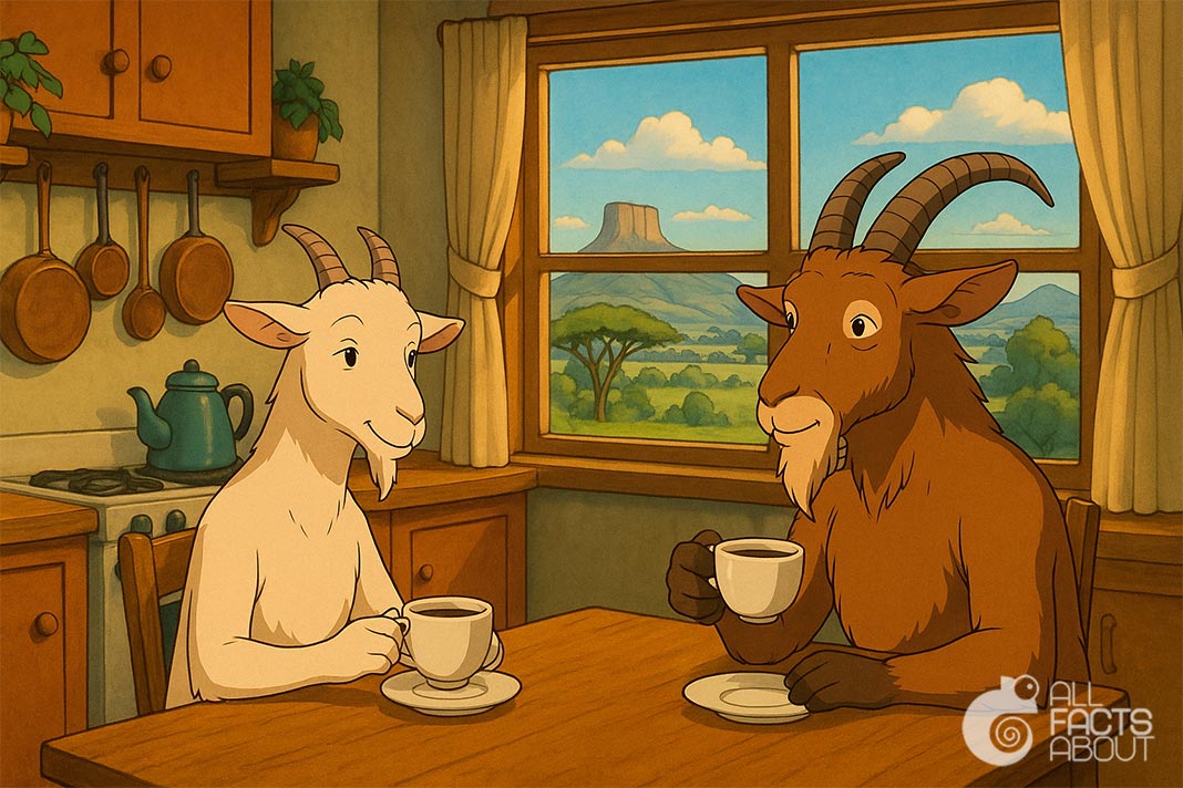 Goats “discovered” Coffee. Goats discovered coffee — the legendary origin of the drink.