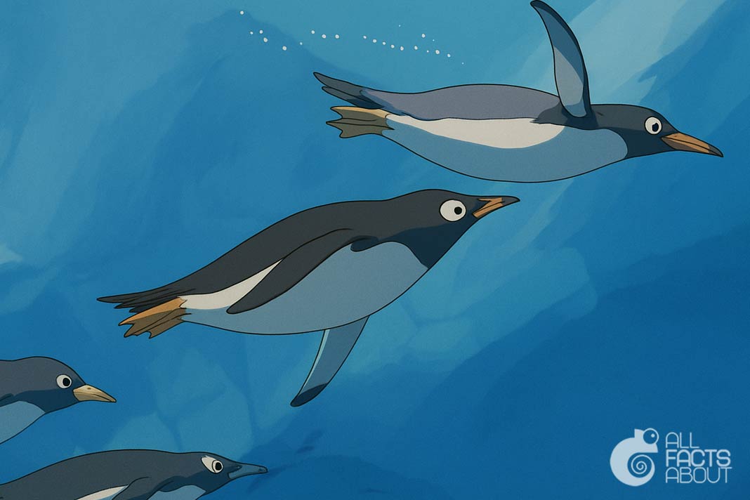 Emperor penguins are skilled swimmers and deep divers, holding their breath for up to 30 minutes. Emperor penguin swimming underwater – excellent divers capable of reaching depths over 500 meters.