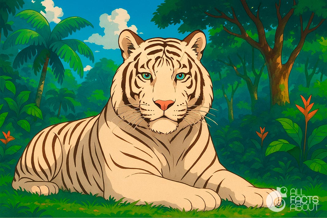 White tigers: a rare genetic variant, not a separate subspecies.